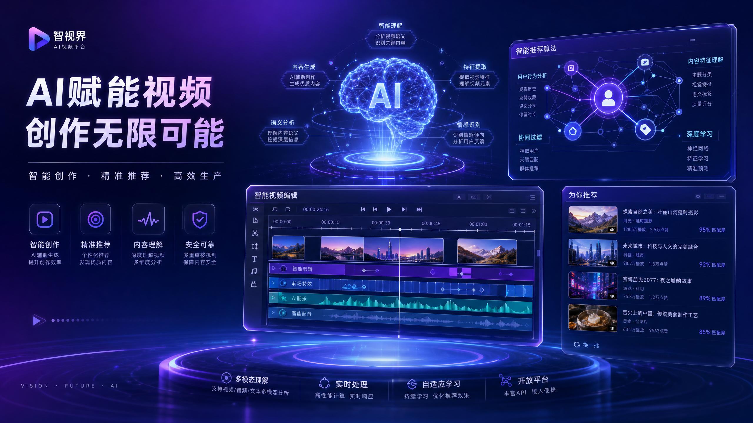蜜桃-AI赋能视频制作演示智能场景设计全流程