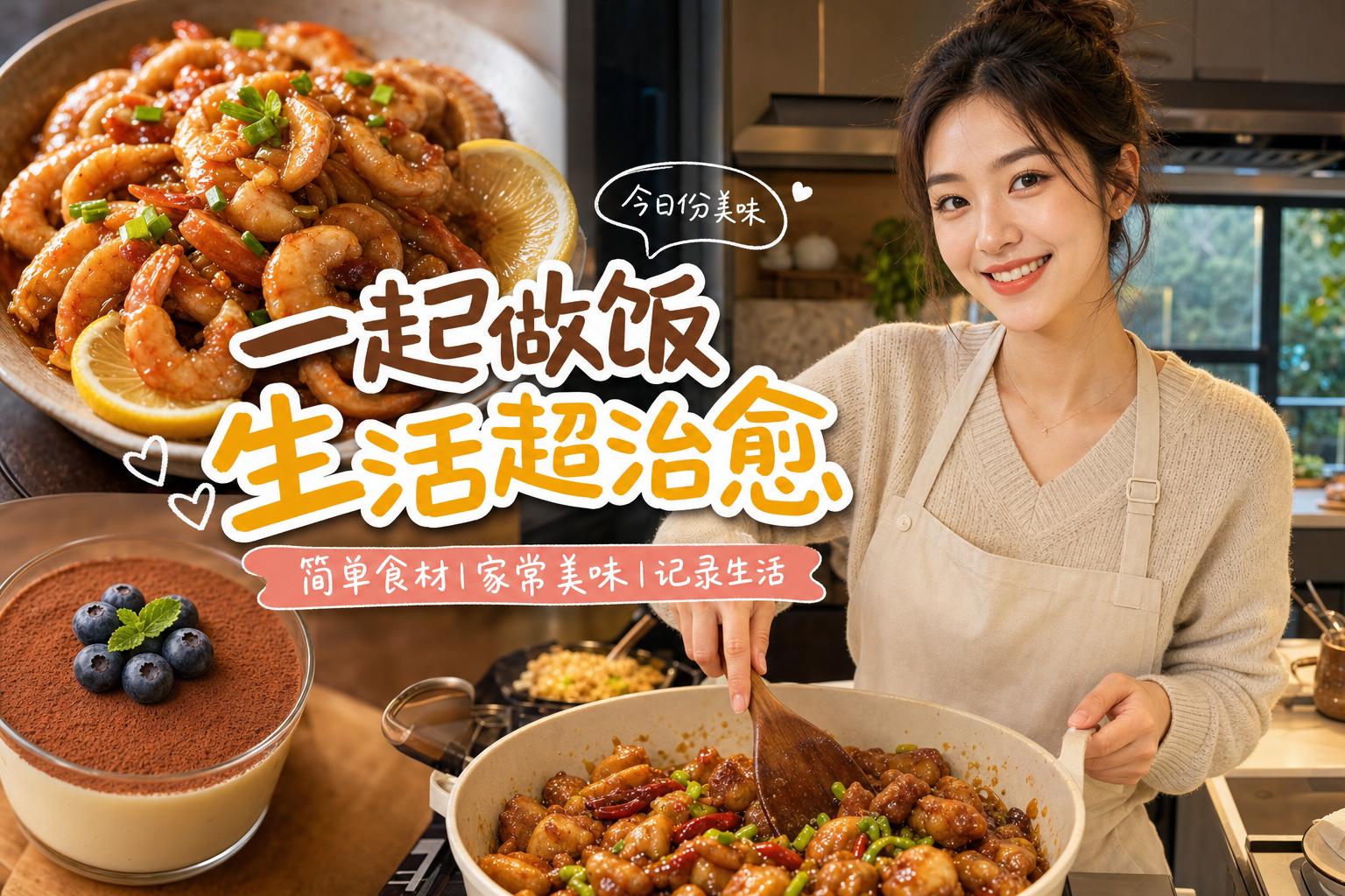 蜜桃-生活技巧教程一起做饭治愈生活传媒